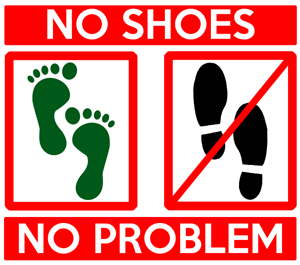 No shoes? No problem!